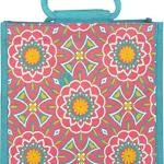 Dhalihouse Multicolor Jute Bag for Women and Men | Eco-Friendly Lunch Bag with Zip & Handle |