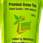Swadlok Organic Green Tea – 100gm | Export Quality | Pure & Natural | Under Dhali House Brand