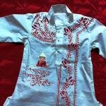 Dhali House Hand-Painted Cotton Punjabi for Kids – Soft, Ethnic & Eco-Friendly | Bengal Handloom