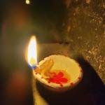 Hand-Painted Clay Diya Set – Traditional Bengal Art for Puja & Home Décor | Anisha’s Creation